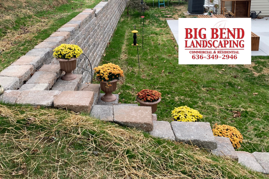 Retaining Wall Replacement in Webster Groves