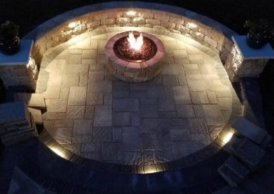 Big Bend Landscaping Fire Pit Fall