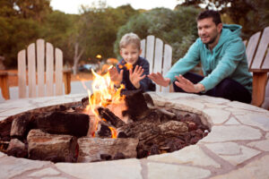 Big Bend Landscaping Fire Pit Party