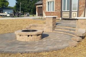 Big Bend Landscaping Use Fire Pit