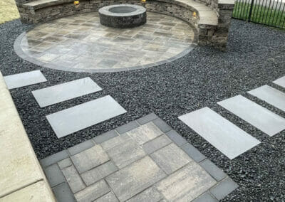 Big Bend Landscaping Patios best fire pit and backyard oasis installation in the St. Louis area