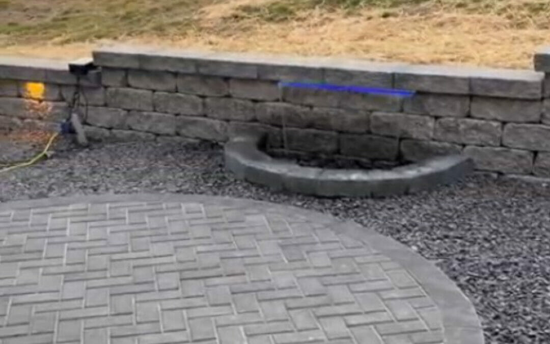 A Thing Of Beauty: Using A Retaining Wall As A Drainage Solution